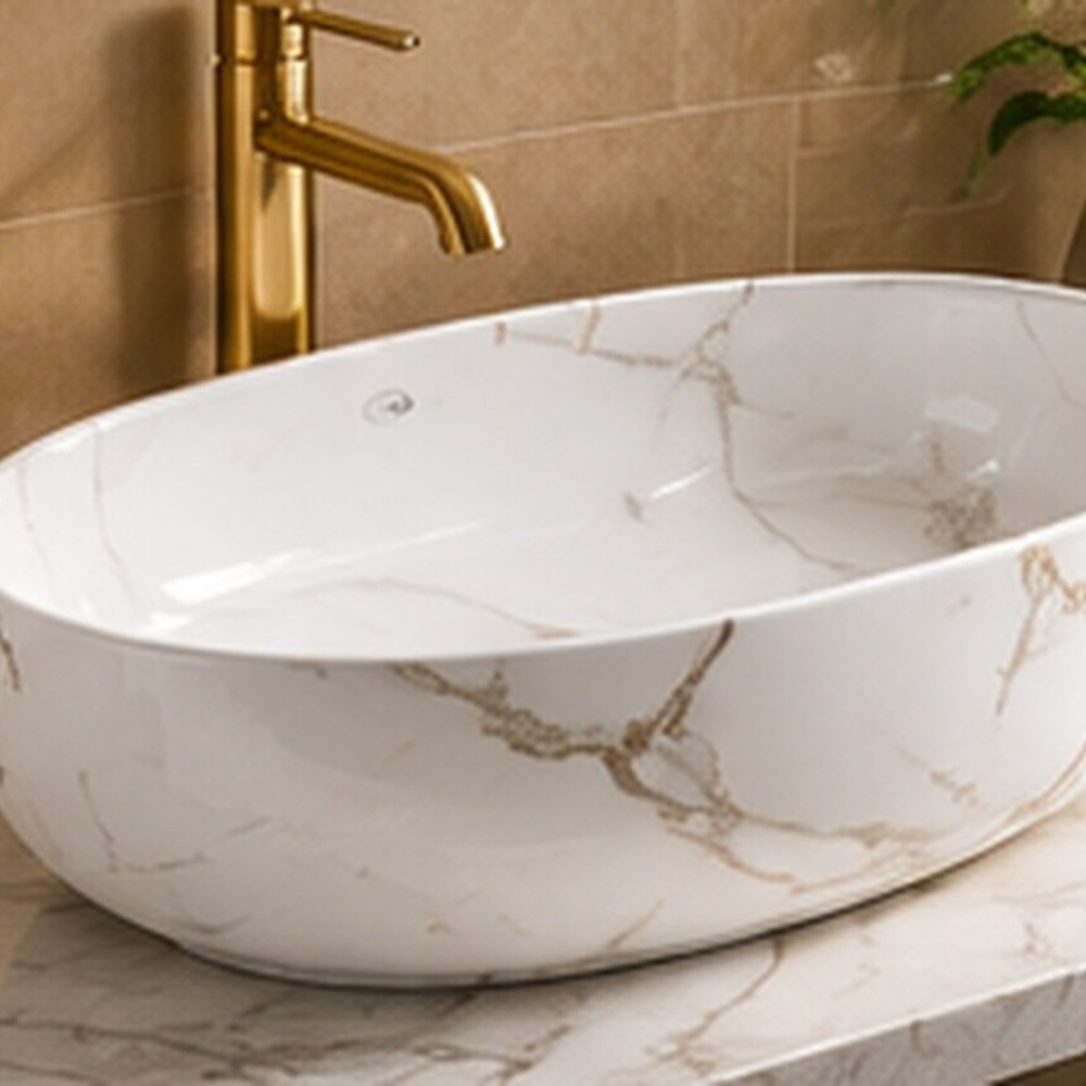Aria Rectangular Countertop Basin