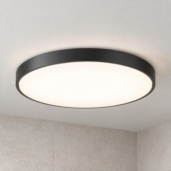 Halo Round Flush-Mount Light